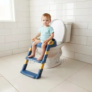 Adjustable Plastic Baby Toilet Ladder Seater