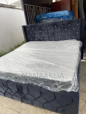 Double Bed Frame With Mattress