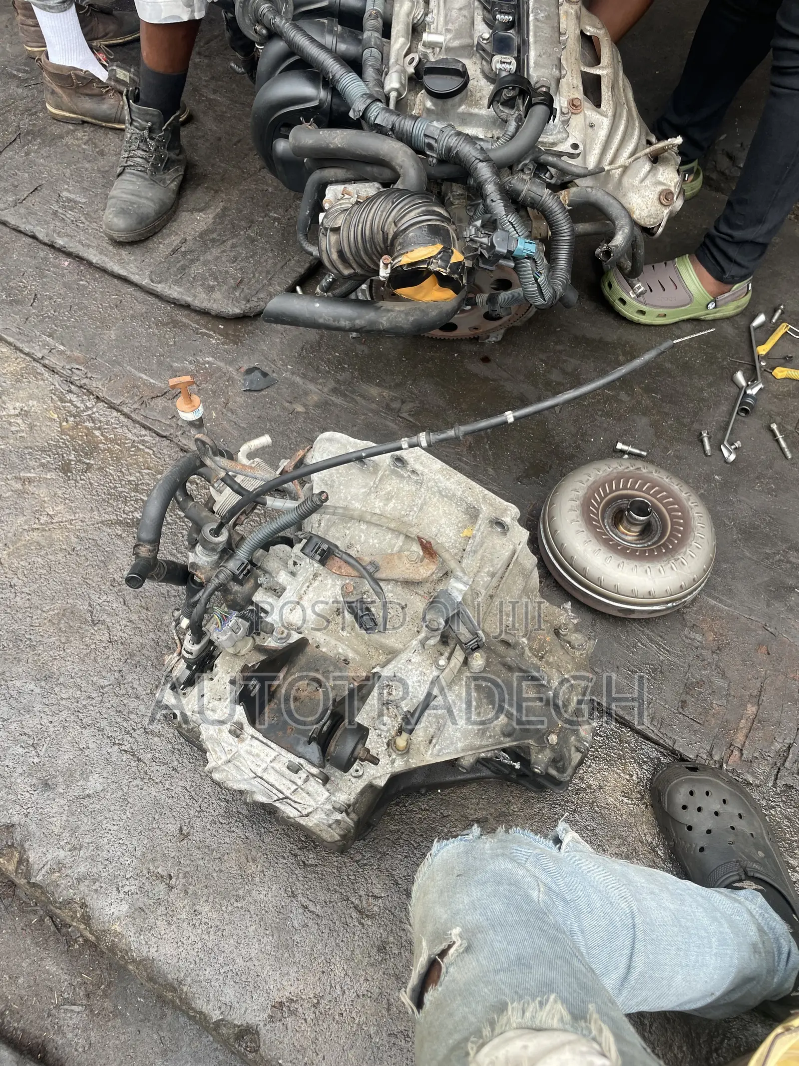 Corolla Automatic Engine and Gearbox (U341e) – Clean Tested