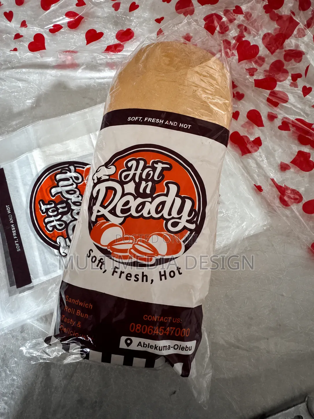 Bread Rubber Package Printing