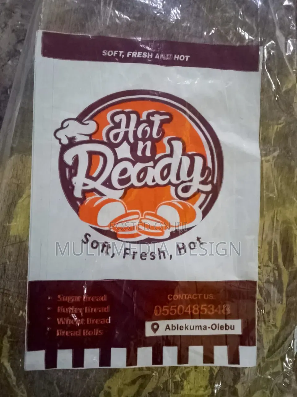 Bread Rubber Package Printing