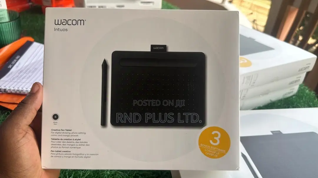 Original Wacom Graphics Tablet- Big Size With Bluetooth