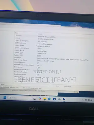 Laptop Dell Latitude 3400 8GB Intel Core i7 SSD 256GB