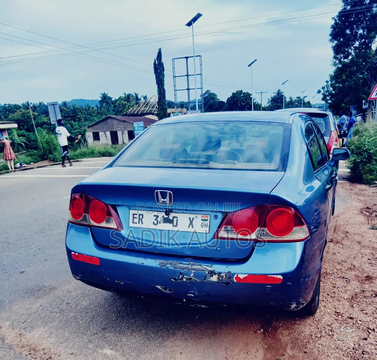 Honda Civic 2008 Blue