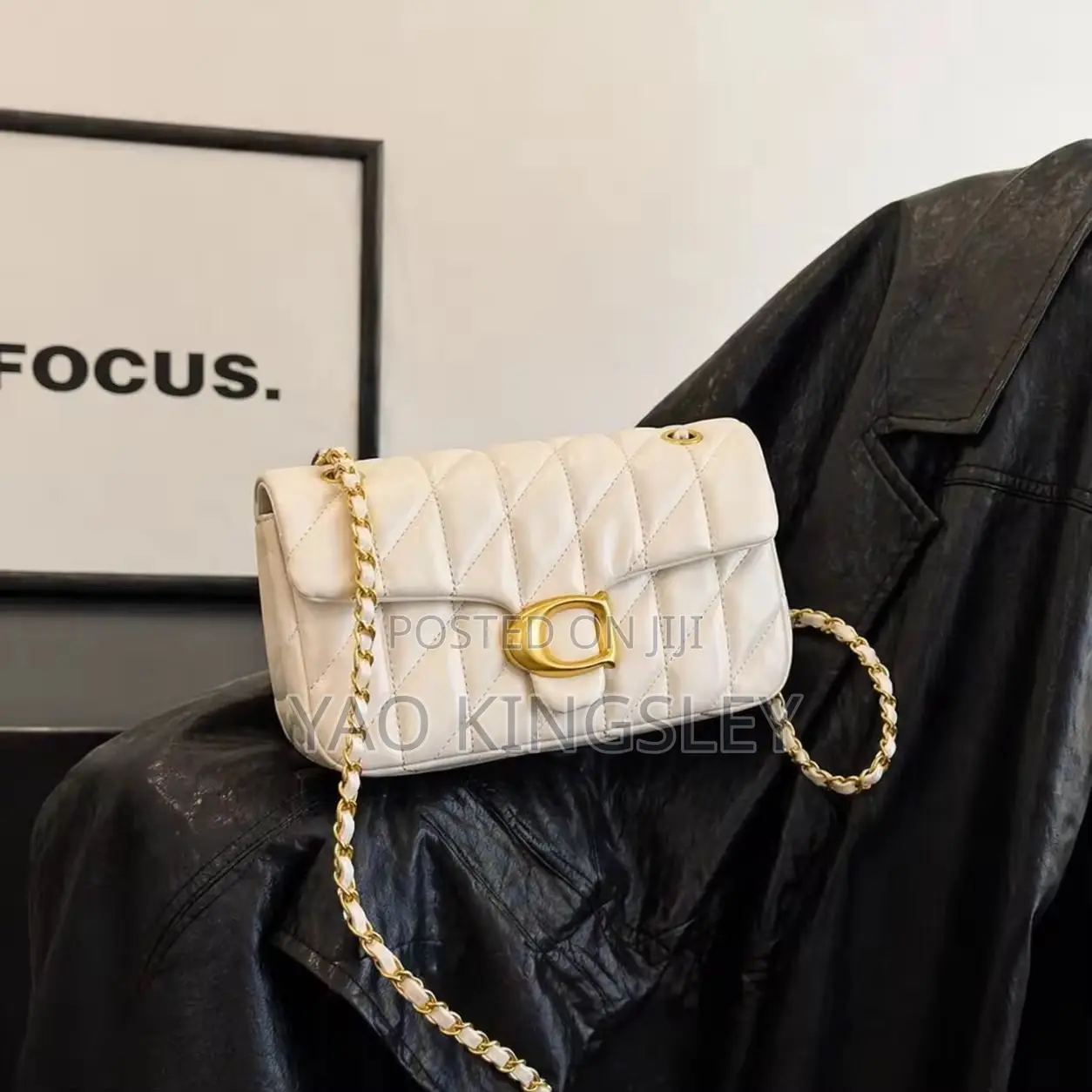 Iconic Leather Puffy