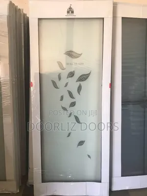 Quality Glass Bathroom Security Door With Accessories