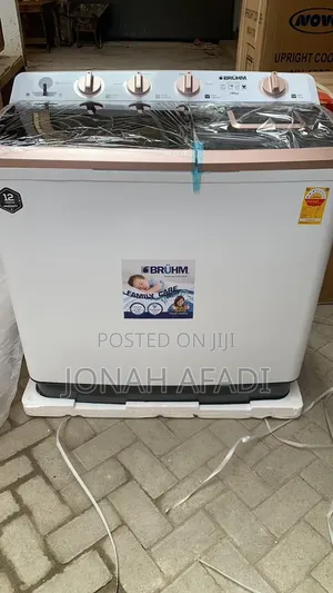 Bruhm 14kg Twin Tub Semi Automatic Washing Machine BWT-140
