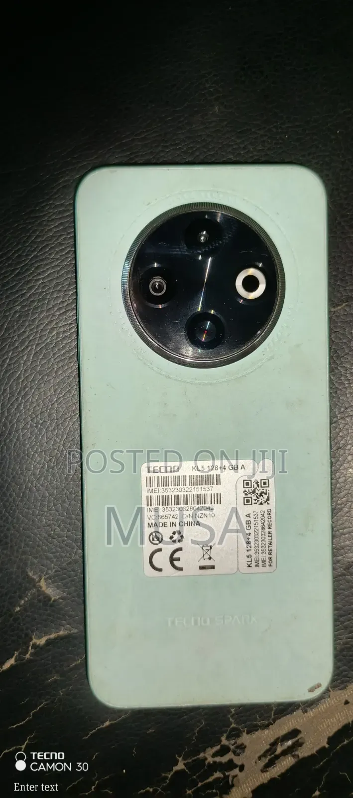 Tecno Spark 30C 128 GB Green