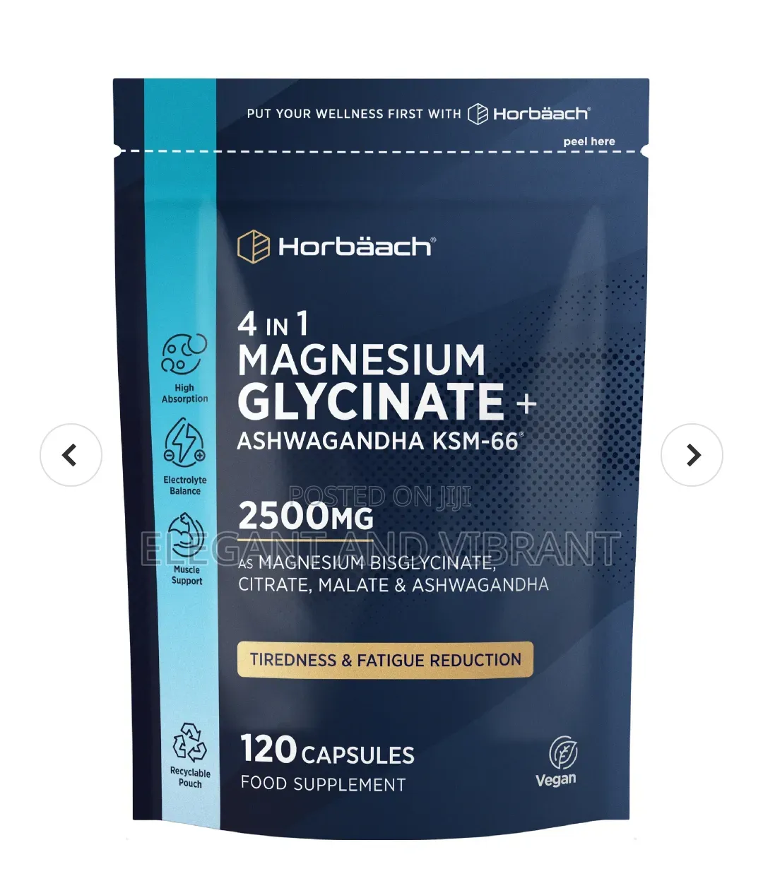 Magnesium 4-in-1 Complex 2500 Mg | 120 Capsules