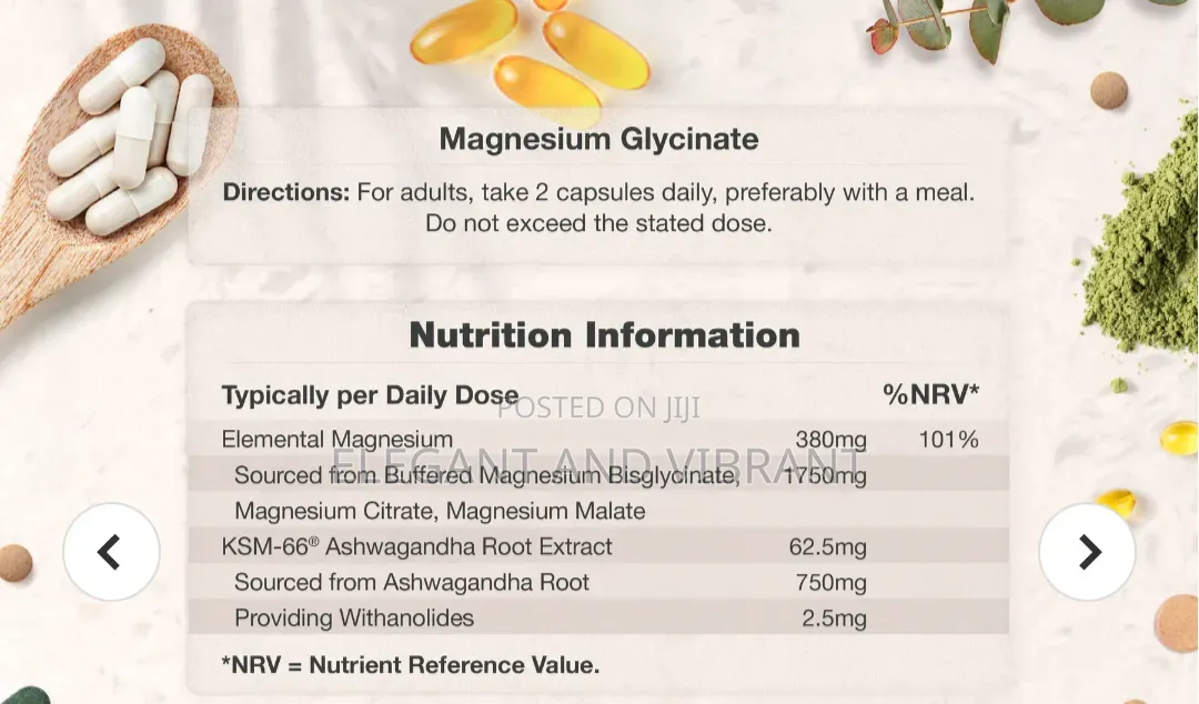 Magnesium 4-in-1 Complex 2500 Mg | 120 Capsules