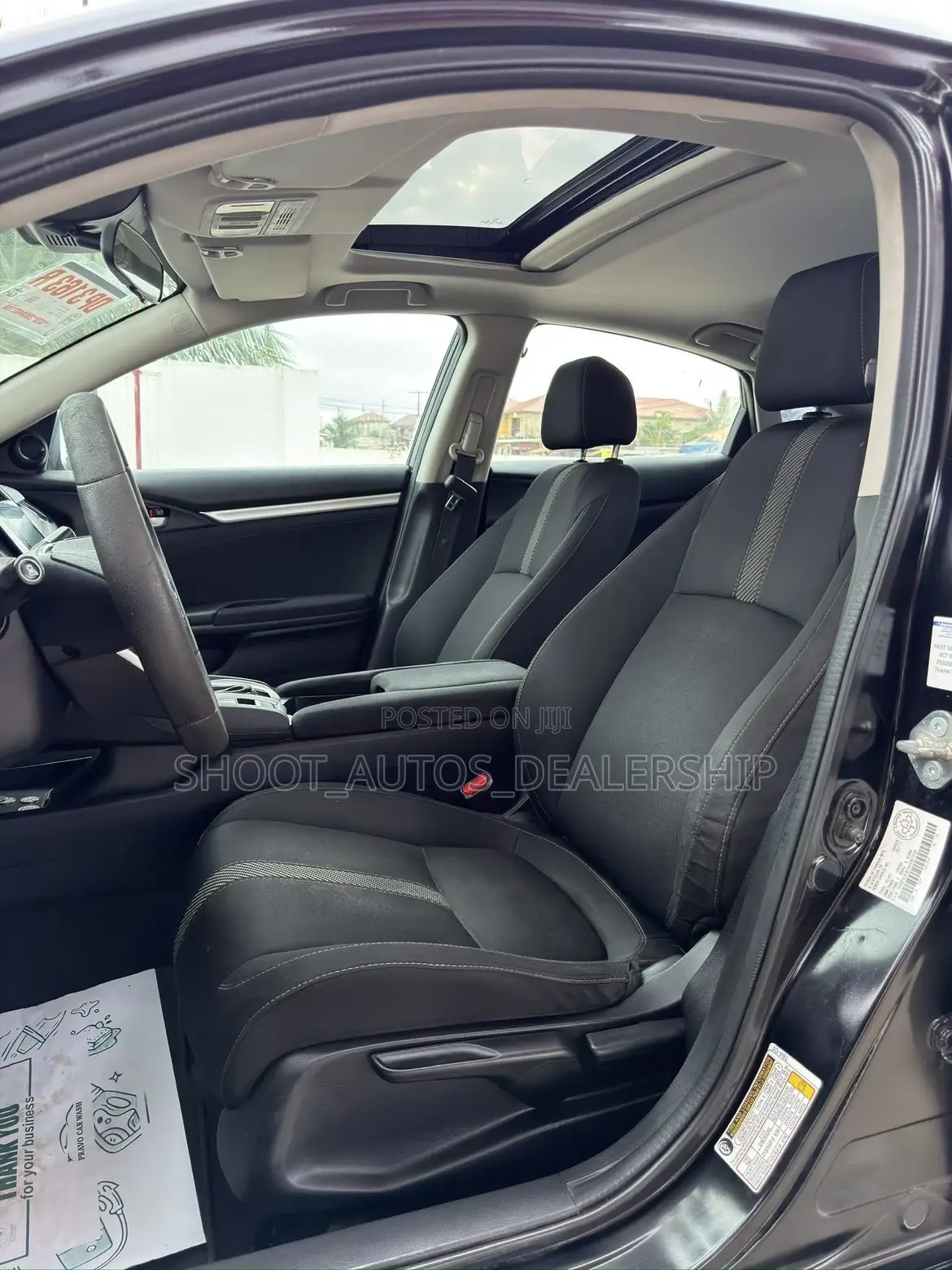 Honda Civic EX 4dr Hatchback (1.5L 4cyl) 2017 Black