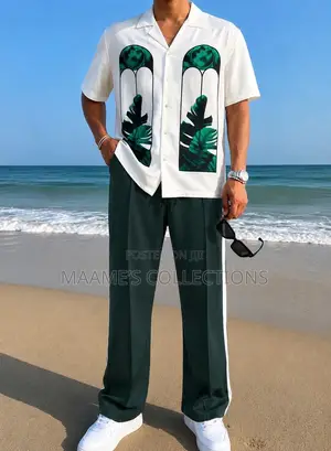 Luxury Men's Kaftan Top and Down