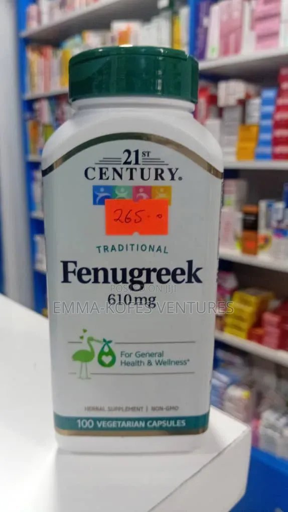 Fenugreek 610mg - 100 Vegetarian Capsules | General Health Wellness