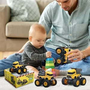 Construction Truck Toys - 4pcs