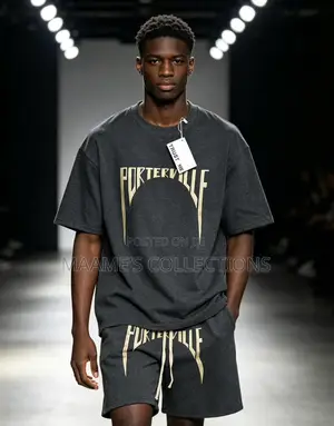 Men’S Designed Top and Down Shorts