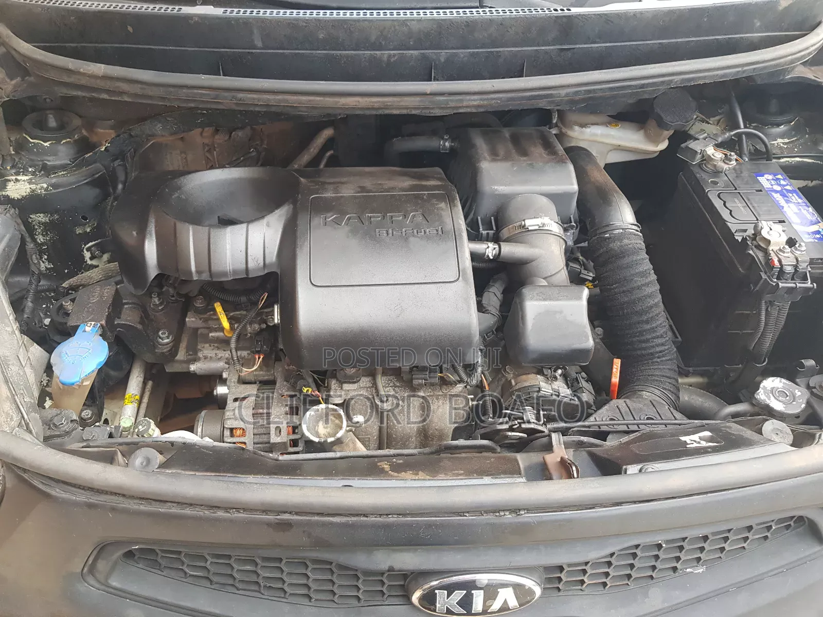 Kia Morning 2015 Gray