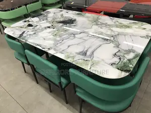 Imported Jade Cloud Marble Coffee Table
