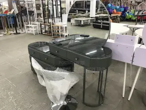 Glow Up Station: Imported Led Round Mirror Dressing Table