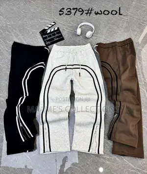 High-Quality Fleece Streetwear Joggers,