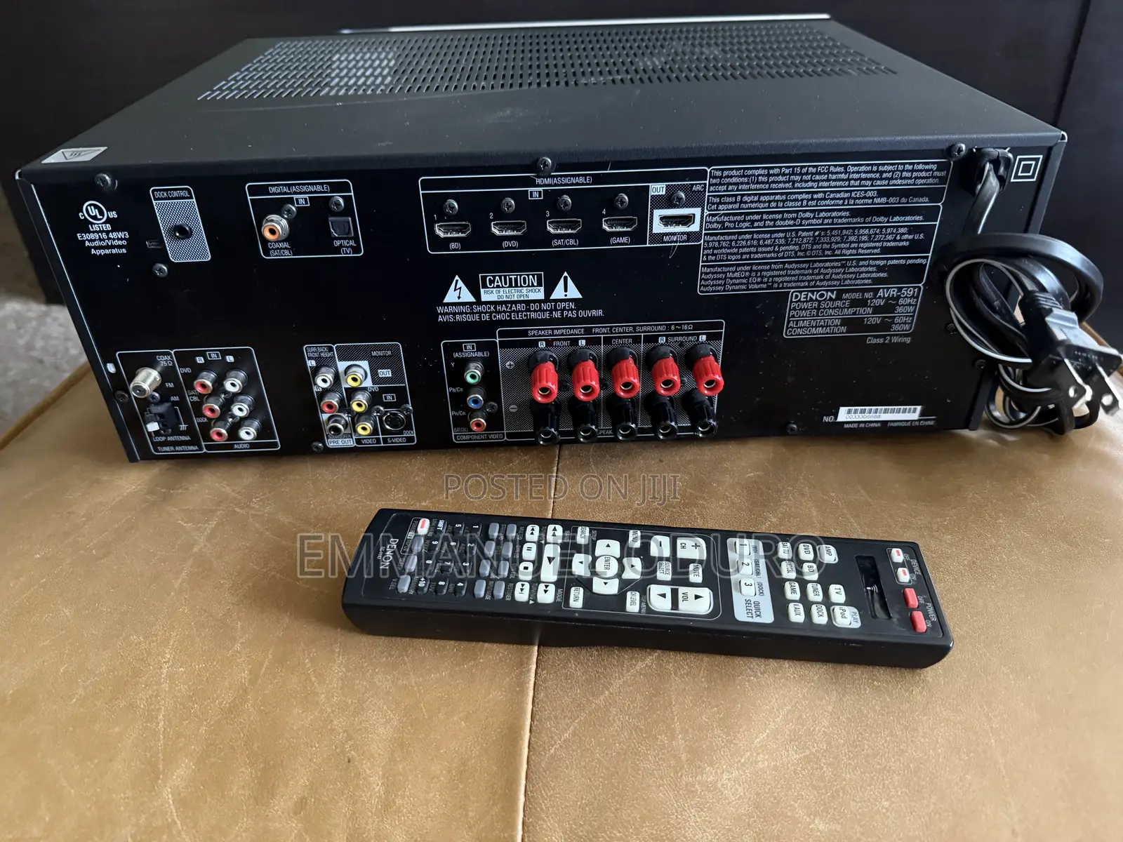 Denon Avr 591 Receiver