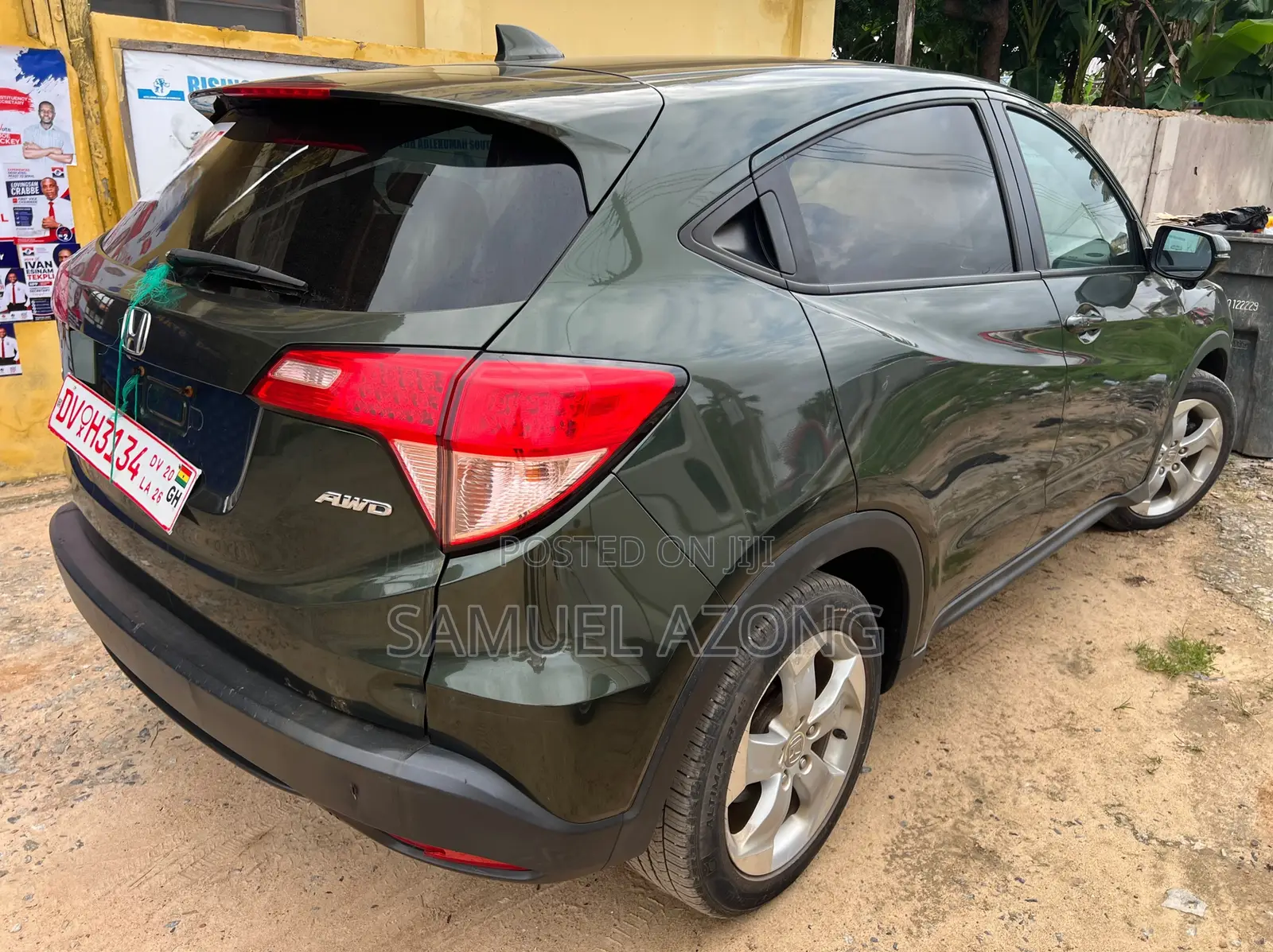 Honda HR-V EX AWD 2017 Green
