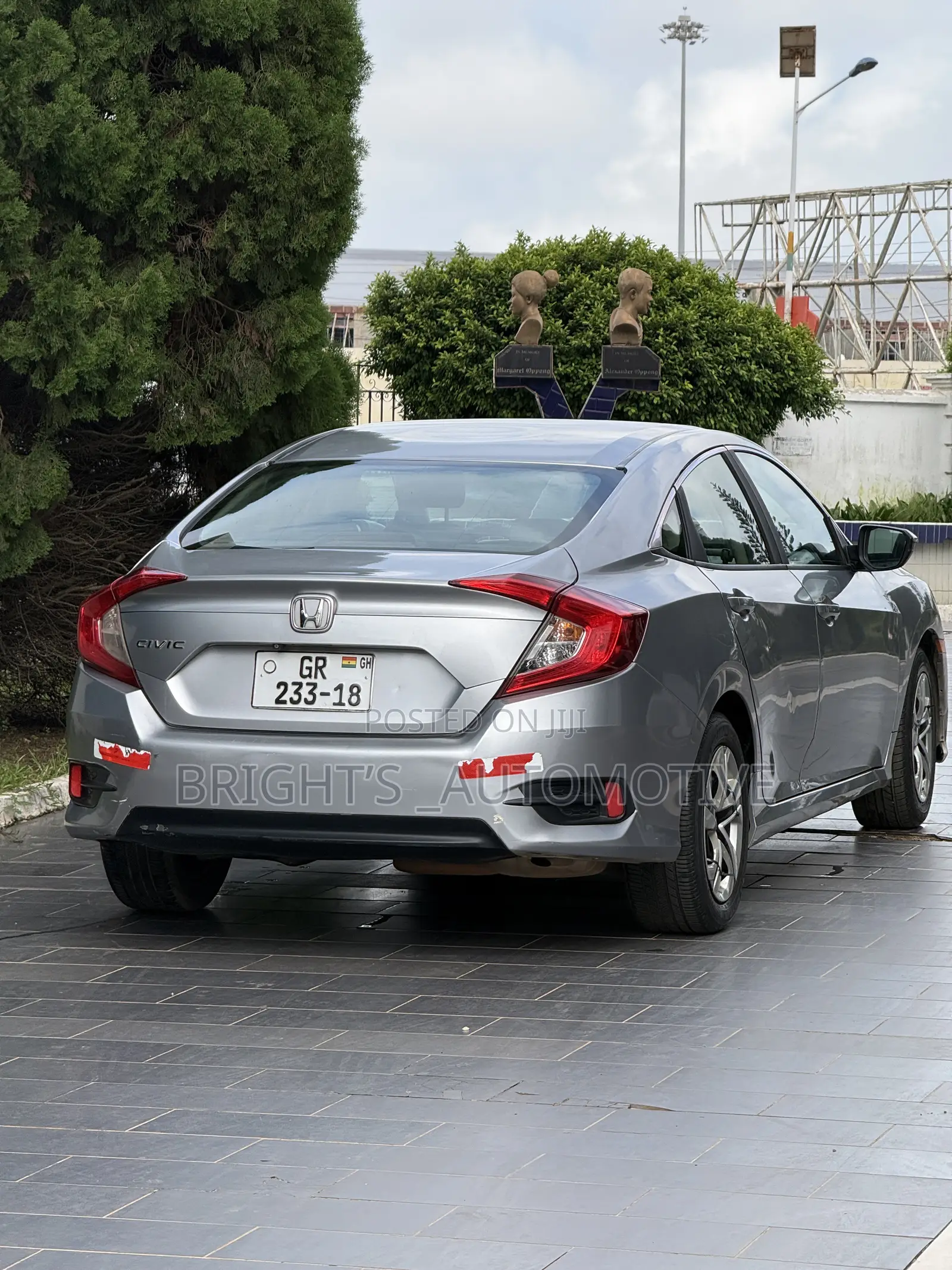 Honda Civic EX Sedan 2018 Silver