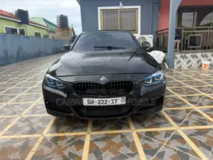 BMW 320i Sedan RWD 2014 Black