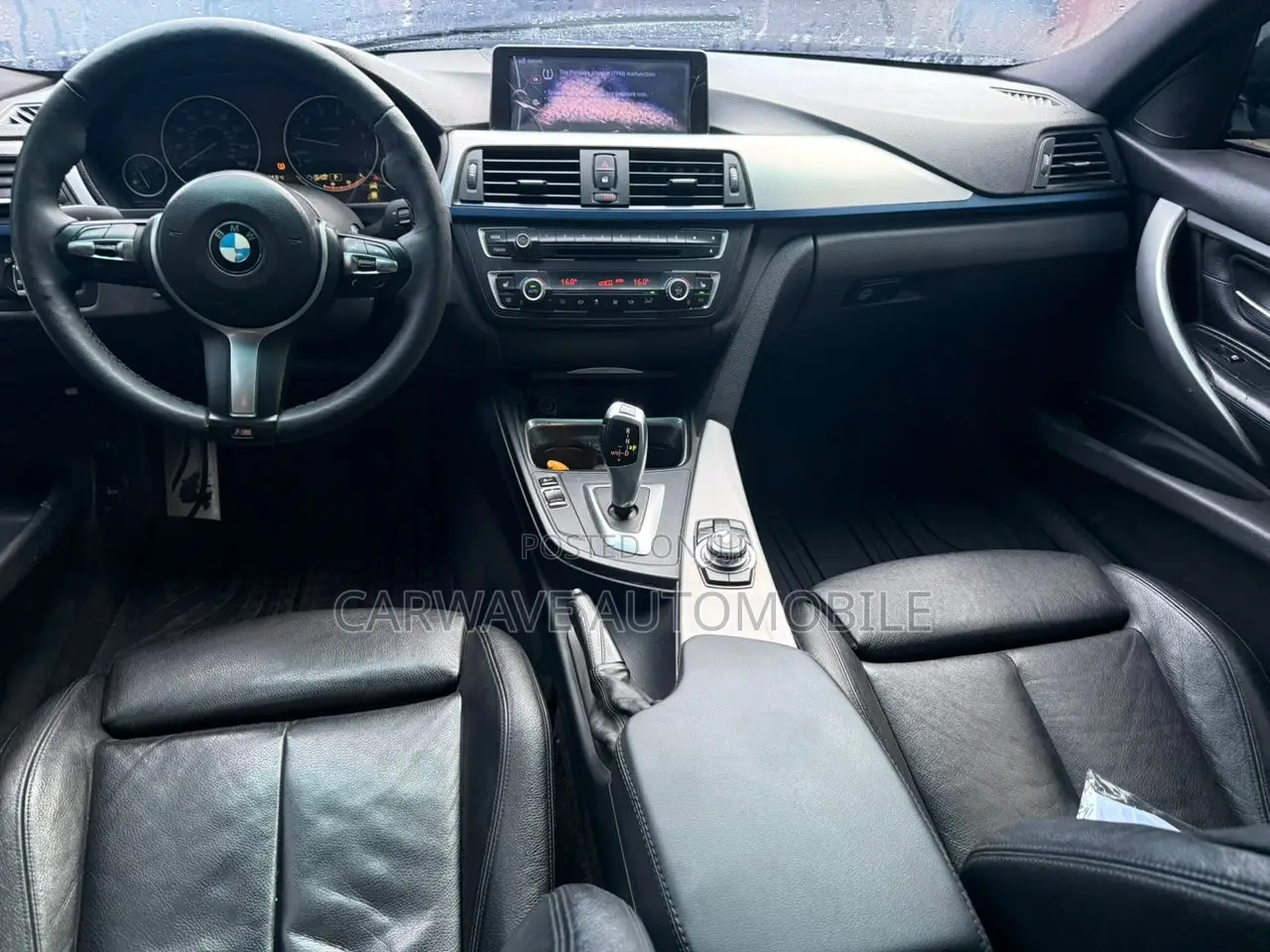 BMW 320i Sedan RWD 2014 Black