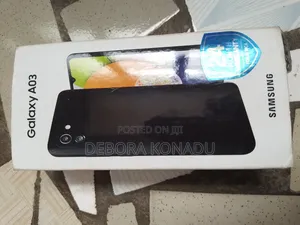 New Samsung Galaxy A03 32 GB Black
