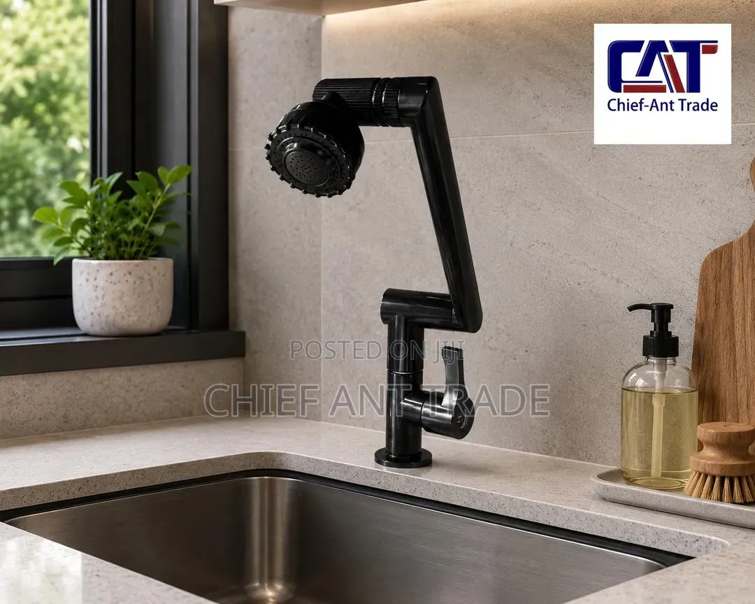 Twist and Turn Kitchen Faucet / Tap Pvc. Klet017