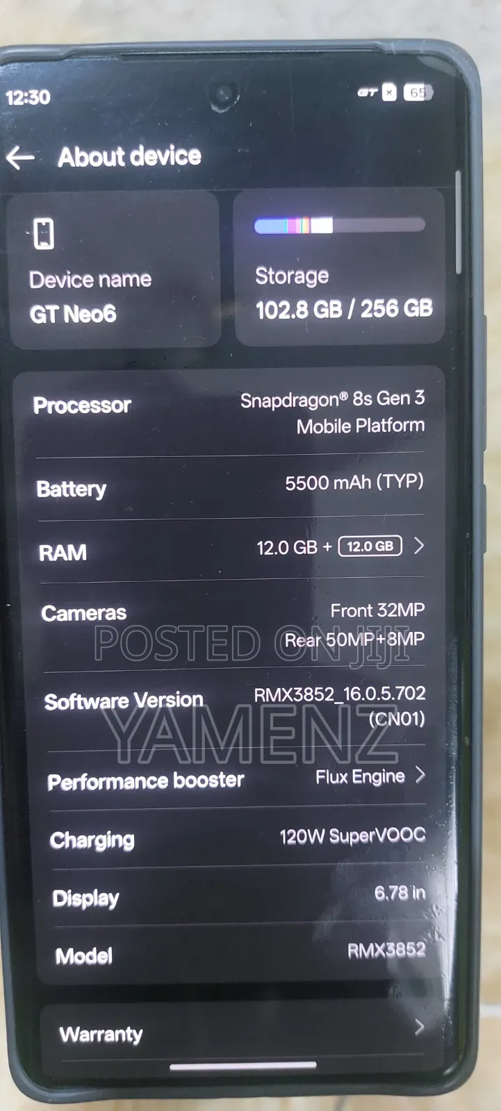 Realme GT Neo 5 256 GB Green