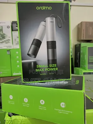 Oraimo Torchgo Portable Compact Powerful Flashlight - 2in1 Box