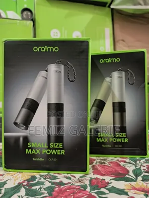 Oraimo Torchgo Portable Compact Powerful Flashlight - 2in1 Box