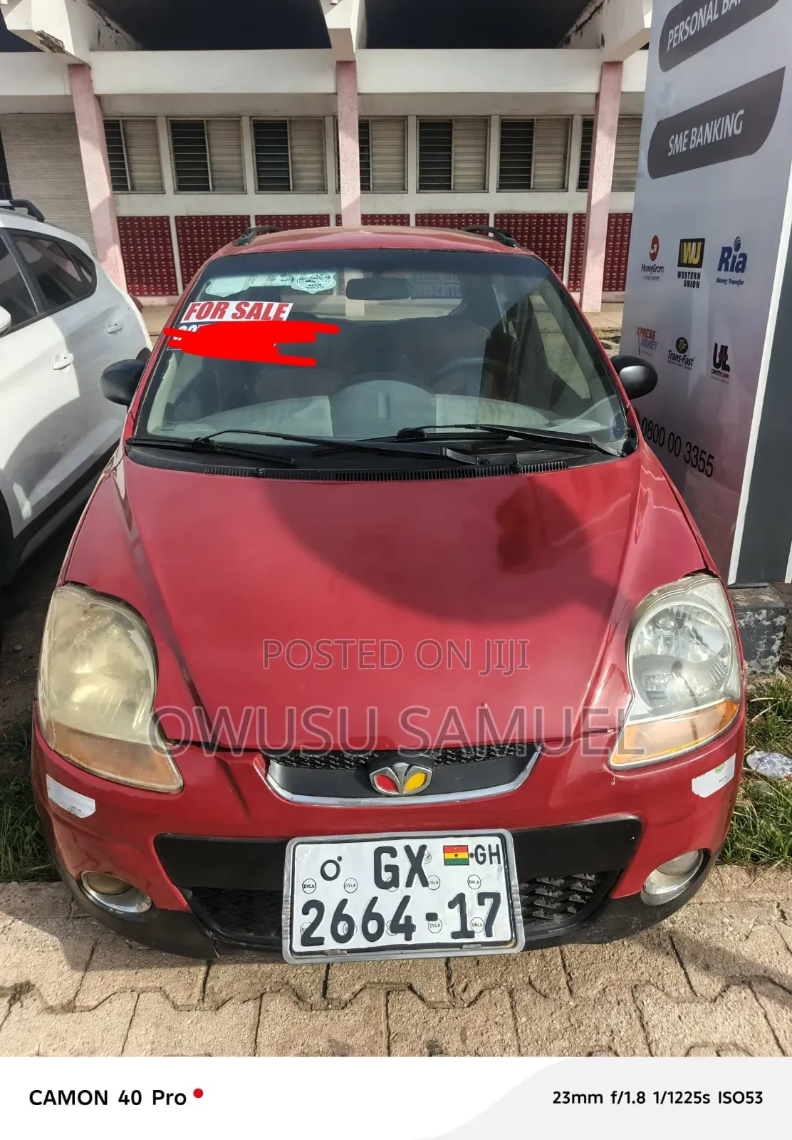Daewoo Matiz 2008 Red