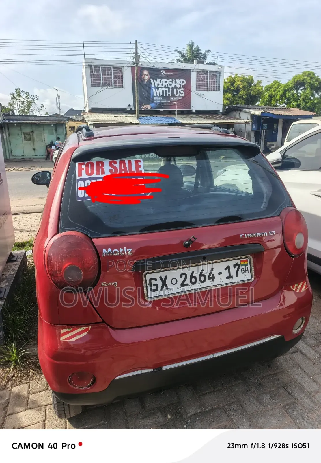 Daewoo Matiz 2008 Red
