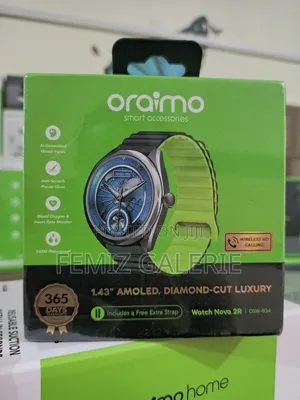 Oraimo Watch Nova 2r 1.43" Amoled 35-Day Standby Smart Watch