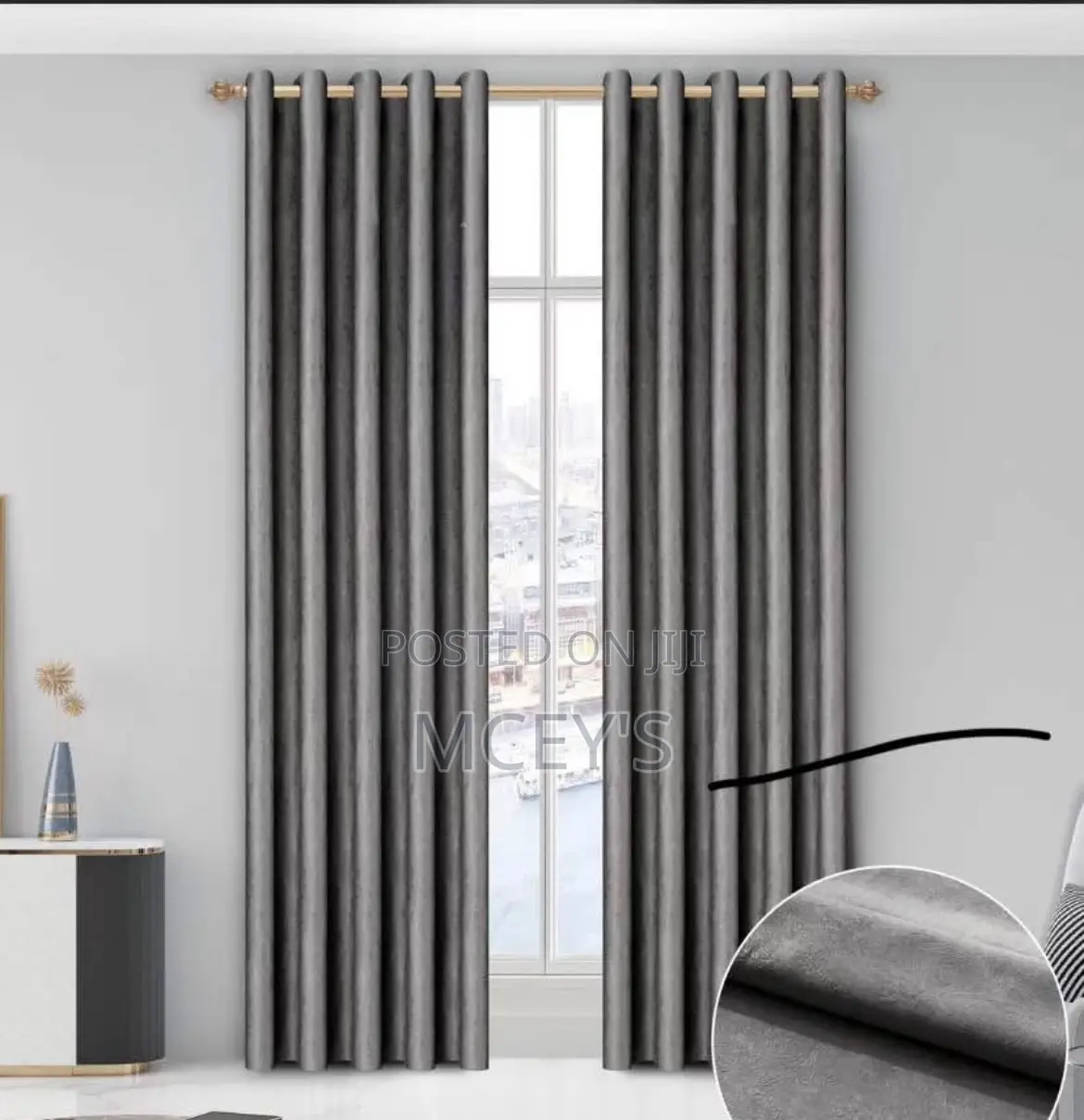 Superior Quality Plain Curtains