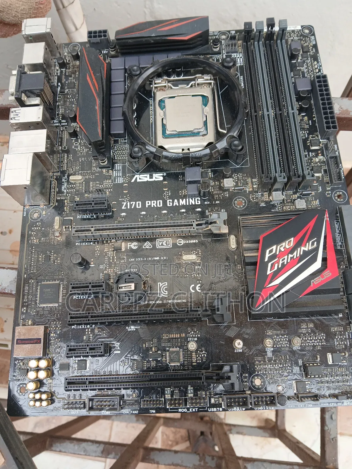 Asus Motherboard With I5-7500t