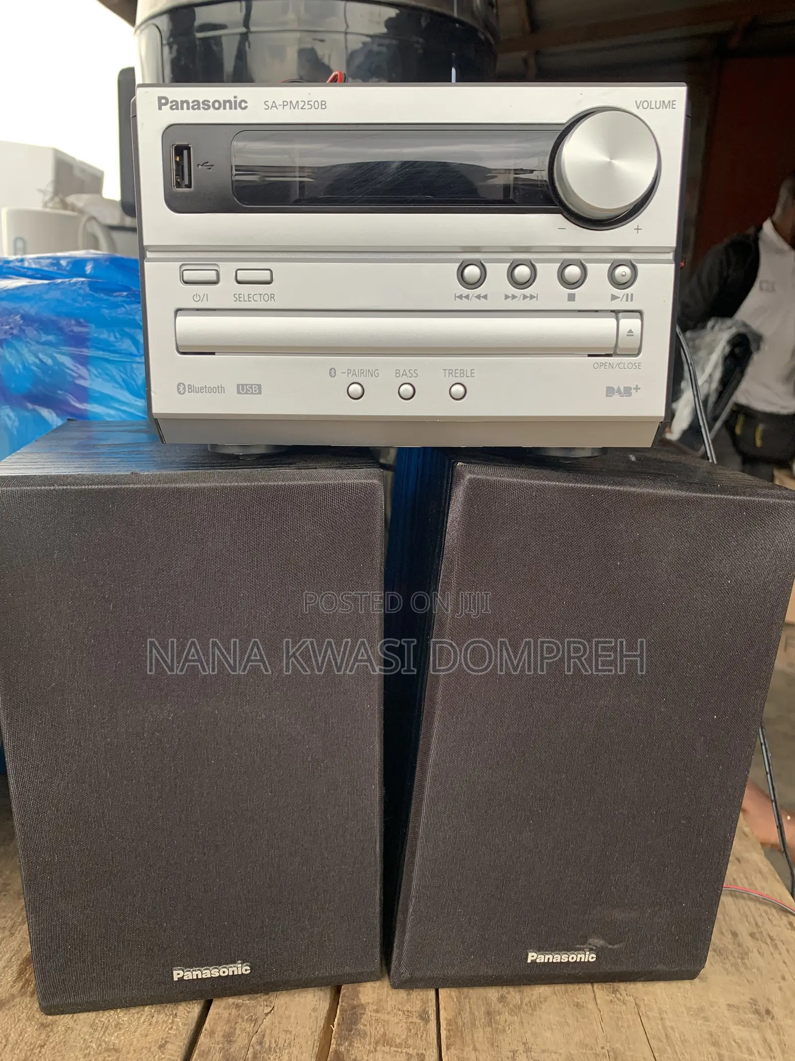 Uk Original Panasonic Audio System, Radio, Pen-drive, Aux, Bluetooth,