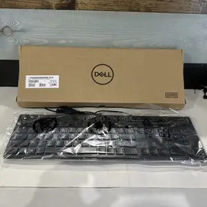 Uk More in Stock New Dell Slim Wired Keyboard Kb216-Bk-Us Black