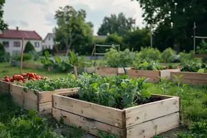 Backyard Vegetables Garden