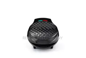 George Home Black Non-Stick Waffle Maker Gwm101b-21