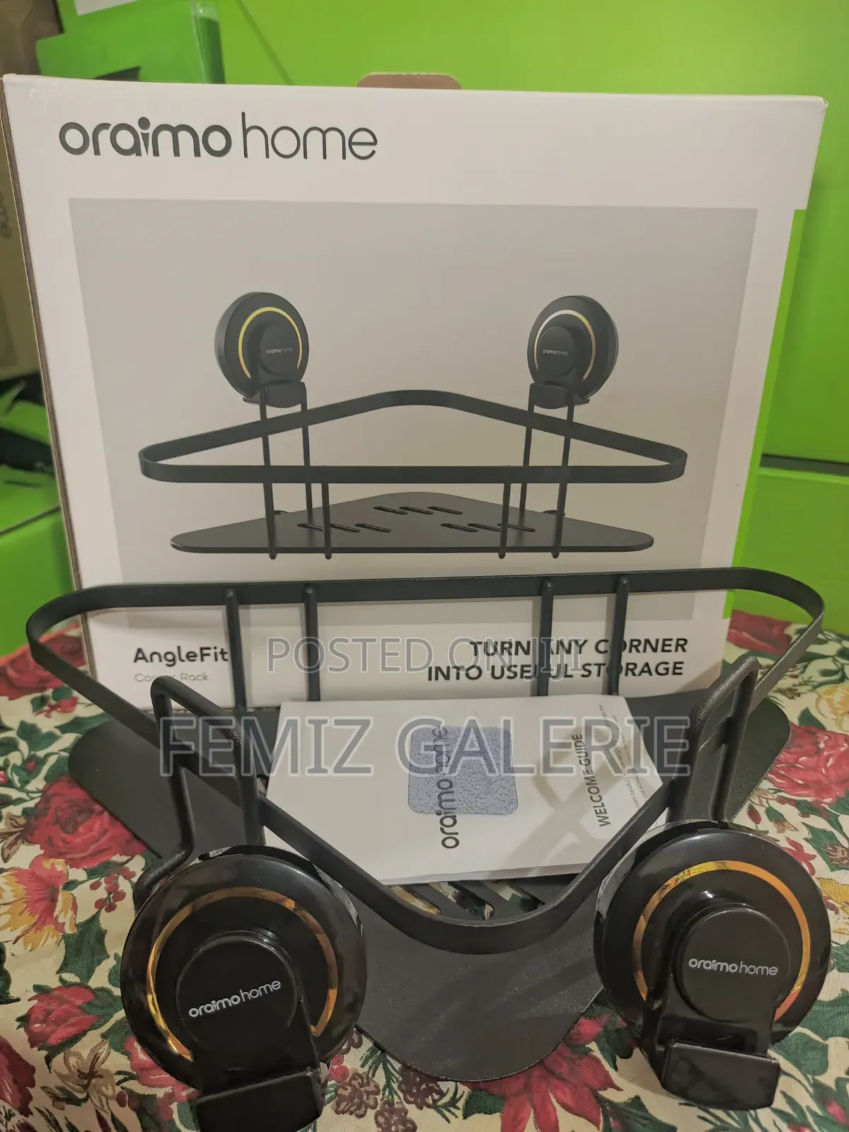 Oraimo Anglefit Rustproof-tool-free-corner-rack