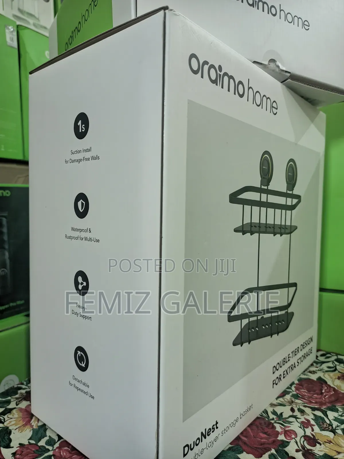 Oraimo Duonest Nail-free Double-tier Storage Basket