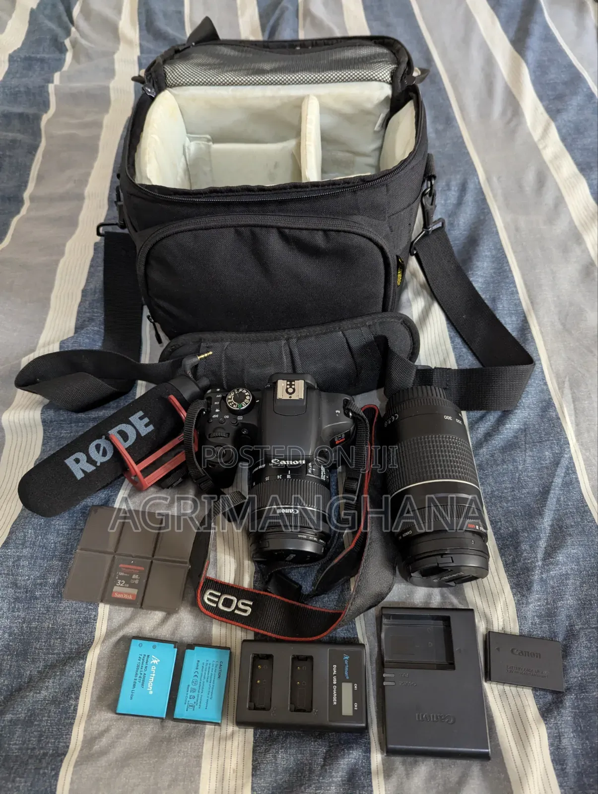 Canon Rebel T7i Bundle for Sale