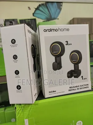 Oraimo Holdex 5kg Load Capacity Reusable Vacuum Suction Cup Hooks