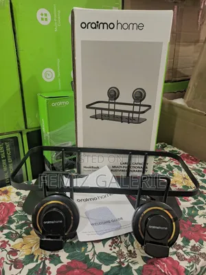 Oraimo Hookrack Square Basket Suction Storage Rack