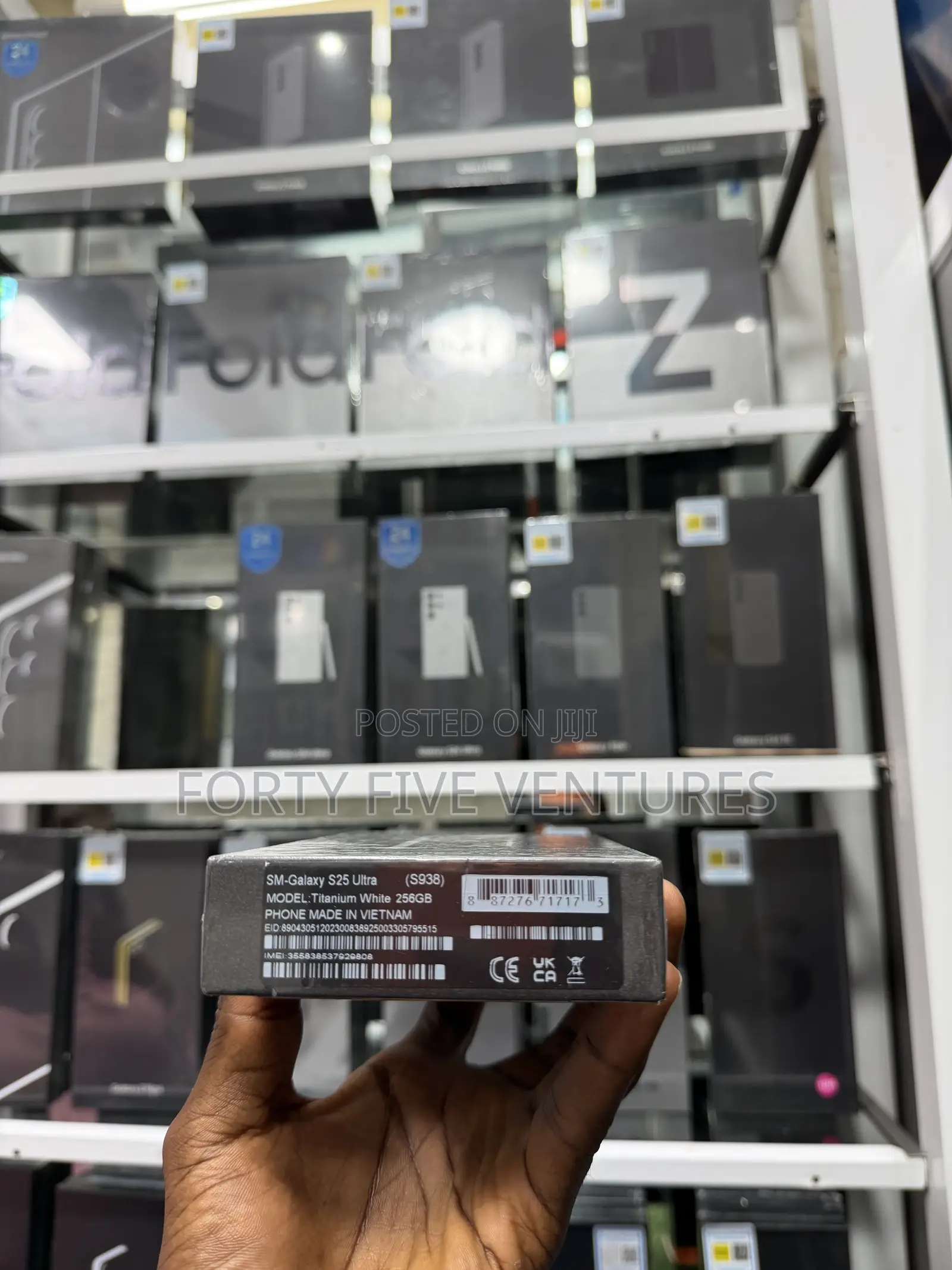 New Samsung Galaxy S25 Ultra 256 GB White