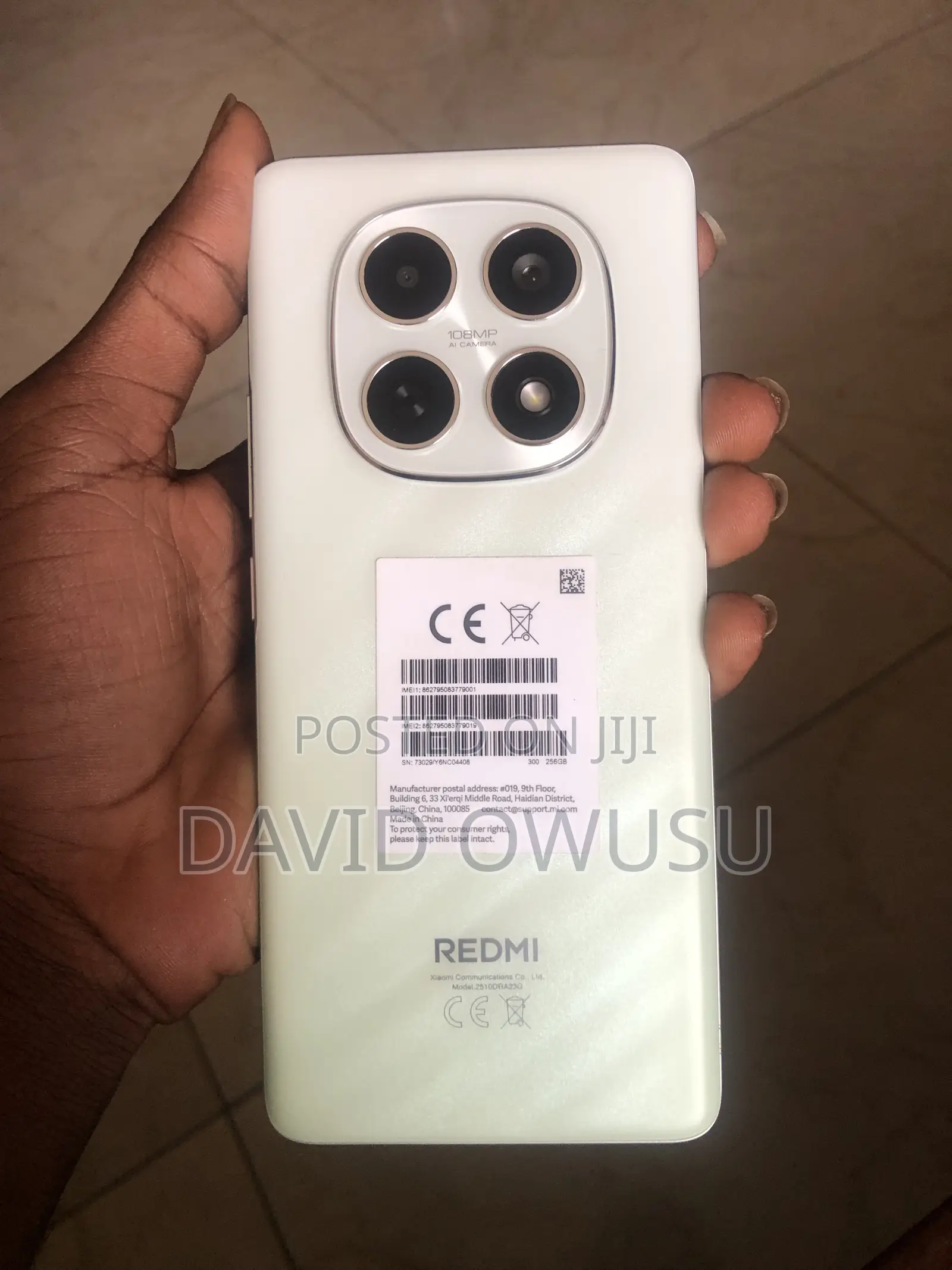New Xiaomi Redmi Note 15 256 GB Green