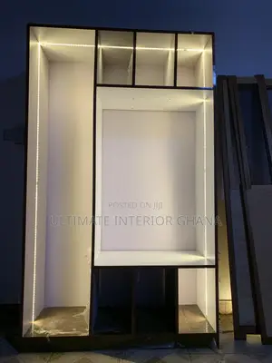 Open Wardrobe With Led Light